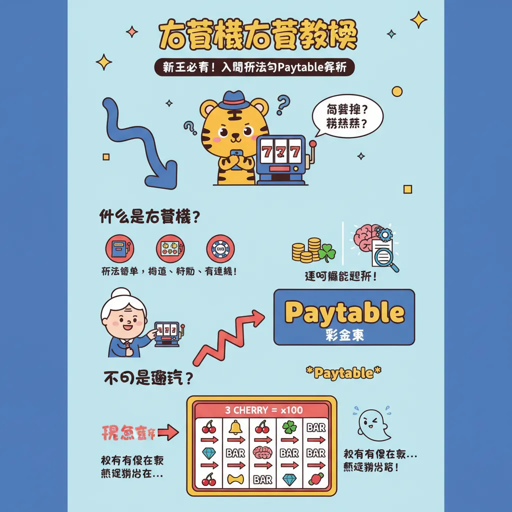 新手必看！老虎機教學入門玩法與Paytable解析